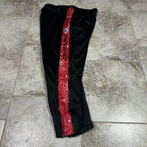 Zipway NBA Men's 2XLT Philadelphia 76ers Full Side Zip Athletic Pants Black